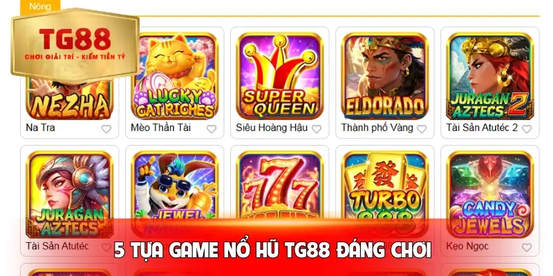 no-hu-tg88-danh-sach-game